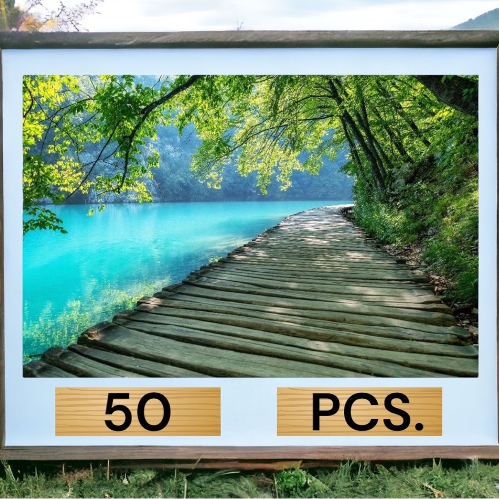 50 10X13 Poly Mailers Plitvice Lakes, Shipping Envelopes PRICE FIRM - Picture 2 of 8